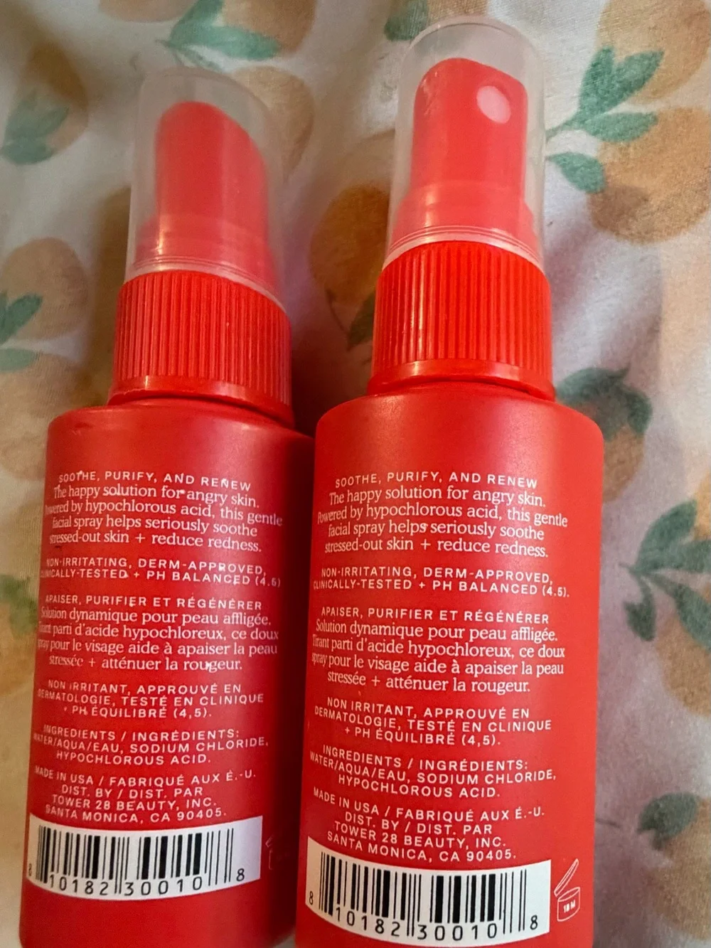 Tower 28 Red SOS Daily Rescue Facial Spray Duo